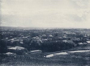 Doornfontein, Tepeden Panorama (s/b fotoğraf) by South African Photographer