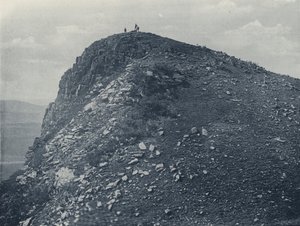 Majuba Tepesi (s/b fotoğraf) by South African Photographer