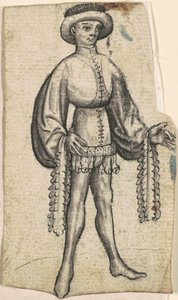 Daimi Bir Saray Üyesi by South German 15th Century