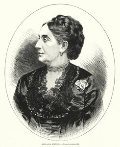 Adelaide Ristori, İtalyan aktris by Spanish School