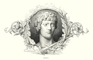 Antinous, Bihnyian Yunan gençliği ve Roma İmparatoru Hadrian