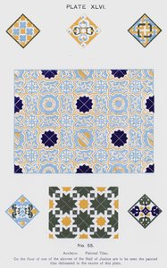 Azulejos, Boyalı Fayans (renkli taş) by Spanish School