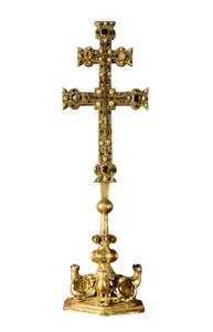 "Signum crucis" Ponferrada Templar düzeninin Haçı (İspanya) by Spanish School