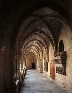 Poblet Manastırı Şövalyeleri Manastırı, Vimbodi, İspanya by Spanish School