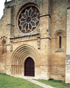 Santa Maria del Manzano Collegiate Kilisesi, Castrojeriz, Burgos, İspanya by Spanish School