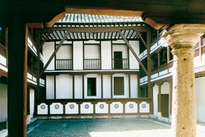 Corral de comedias, Almagro, Castile-La Mancha, İspanya by Spanish School