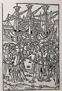Vespasian Tarihinde gravür, 1495