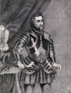 Hernan Cortes, Marques del valle de Oaxaca (1485-1547)  by Spanish School