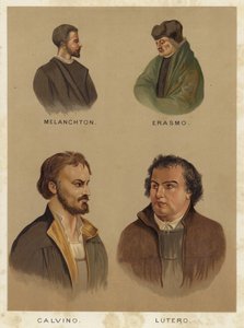 Hıristiyan Reformunun önemli şahsiyetleri by Spanish School