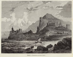 İtalya - Portovenere Burnu by Spanish School