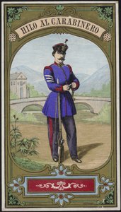 Polis ipliği için etiket by Spanish School