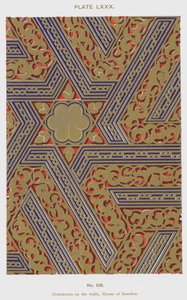 Duvarlardaki süslemeler, Sanchez Evi (renkli taş) by Spanish School