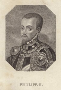 Philip II, İspanya Kralı by Spanish School