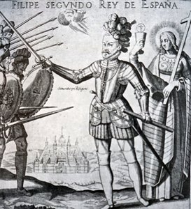 İspanya Philip II by Spanish School