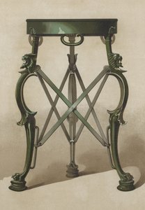 Roma bronz tripodu (chromolitho) by Spanish School