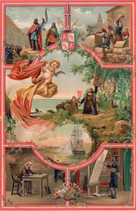 İspanyol Tarihi - Frontispiece by Spanish School