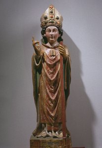 St. Martin of Tours, 14. yüzyıl sonu - 15. yüzyıl başı (boyalı ve yaldızlı ahşap)