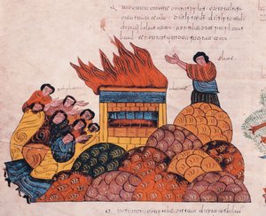 Peygamber İlyas, Karmel Dağı