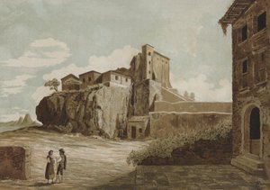 Tarpeian Kayası, Roma by Spanish School