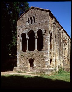 St Mary kilisesinin görünümü by Spanish School