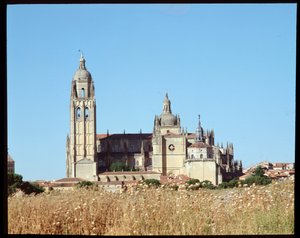 Katedralin görünümü by Spanish School