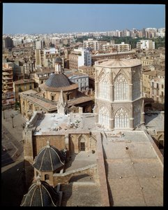 Katedralin görünümü by Spanish School