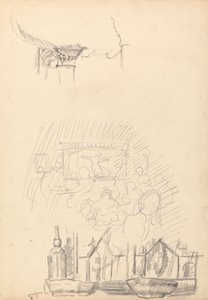 Altın Buzağı Mağarası: Sahne ve Bar Taslakları by Spencer Frederick Gore