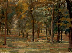 Richmond Parkı, 1914 by Spencer Gore