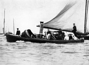 Cowes'ta Kraliyet ve İmparatorluk Partisi, 1910.