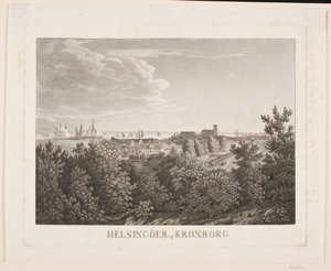Helsingör ve Kronborg by Søren Henrik Petersen