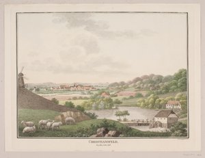 Christiansfeld, doğu tarafından