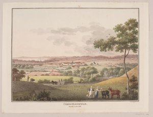 Christiansfeld, batı tarafından