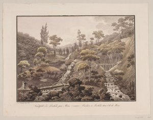 Møn'daki Liselund'daki Şelale by Søren L. Lange