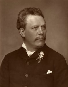 Lionel Brough, İngiliz aktör, 1884 by St James
