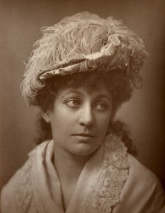 Lucy Buckstone, İngiliz aktris, 1884.