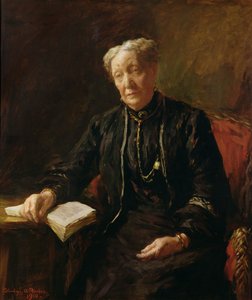 Bayan Forbes, sanatçının annesi by Stanhope Alexander Forbes