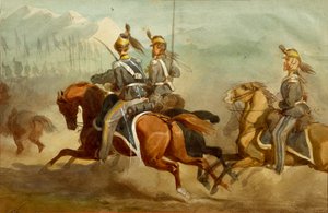 Süvari, Stanislao Grimaldi del Poggetto tarafından İllüstrasyon
