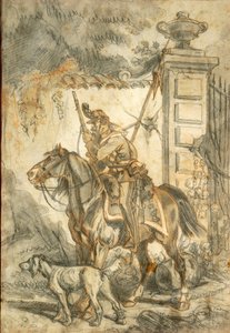 Mızraklılar devriyede, İllüstrasyon Stanislao Grimaldi del Poggetto
