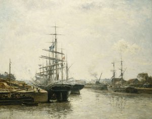 Caen Havzası, 1887 by Stanislas Victor Edouard Lepine
