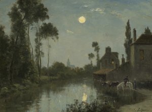 Mehtaplı Nehir, c.1866-?70 by Stanislas Victor Edouard Lepine