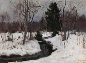 Erken İlkbahar, 1926 by Stanislav Julianovic Zukovskij