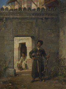 Çerkes Muhafızlar, 1880 by Stanislav Khlebovsky