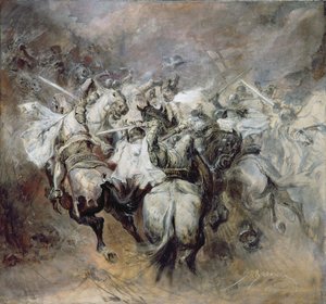 Grunewald Savaşı by Stanislaw Kaczor-Batowski