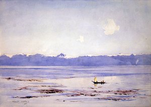 Deniz ve Karlı Dağlar