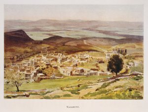Stanley Inchbold tarafından suluboya, 1906 Filistin