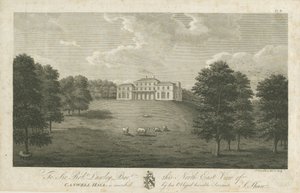 Canwell Hall: gravür, 1797 by Stebbing Shaw