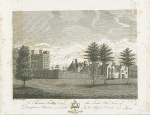 Drayton Bassett - "Drayton Malikanesi": gravür, nd [1795] by Stebbing Shaw
