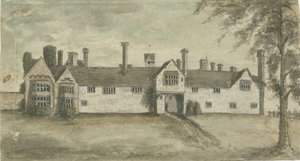 Drayton Bassett - "Drayton Malikanesi": sulu boya, nd [1789]