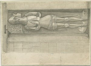 Elford Kilisesi: sepya çizimi, nd [1762-1802] (çizim) by Stebbing Shaw
