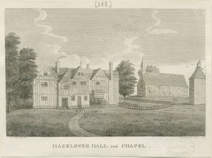 Haselour Şapeli: gravür by Stebbing Shaw